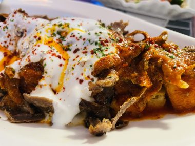 ビションフリーゼ　おもち 自分の事ですが  トルコレストランが素敵だった IMG_9097-380x285