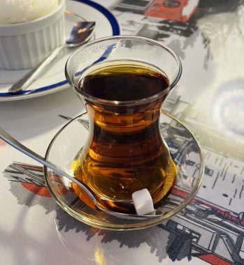 ビションフリーゼ　おもち 自分の事ですが  トルコレストランが素敵だった IMG_9100-349x380