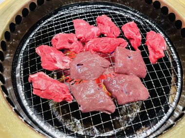 ビションフリーゼ　おもち  おもちゃんお誕生日お肉 IMG_9865-380x285