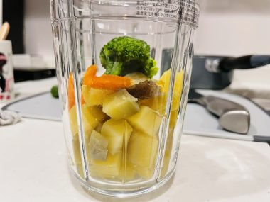 ビションフリーゼ　おもち  さつまいもと牛肉のなにか IMG_2605-380x285