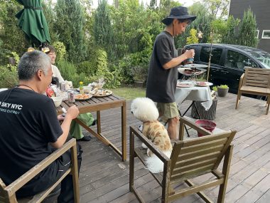 ビションフリーゼ　おもち  ソラムギおもふくBBQ大会 IMG_3175-380x285