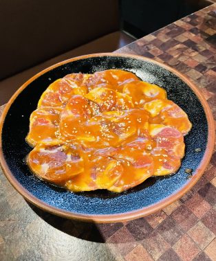 ビションフリーゼ　おもち 自分の事ですが  また美味しいお肉屋さん見つけました IMG_3326-314x380